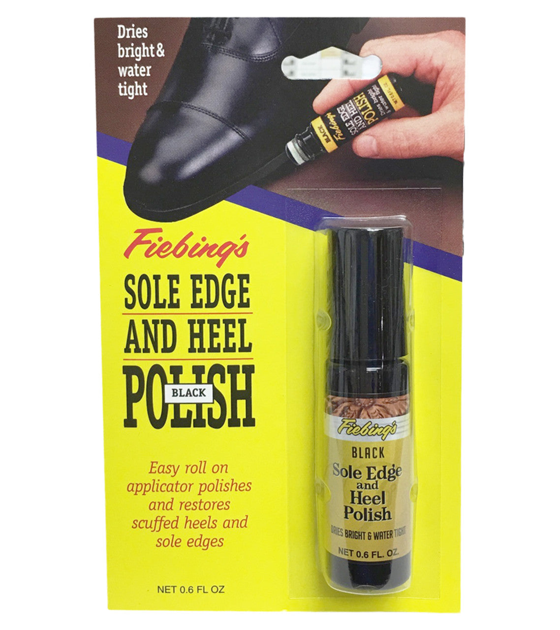 Fiebing s Sole Edge Heel Polish 0.6 oz. TexanSaddles