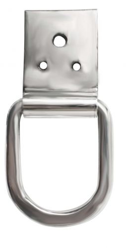 175253: Showman™ stainless steel clip and dee Leather Buckle Showman   