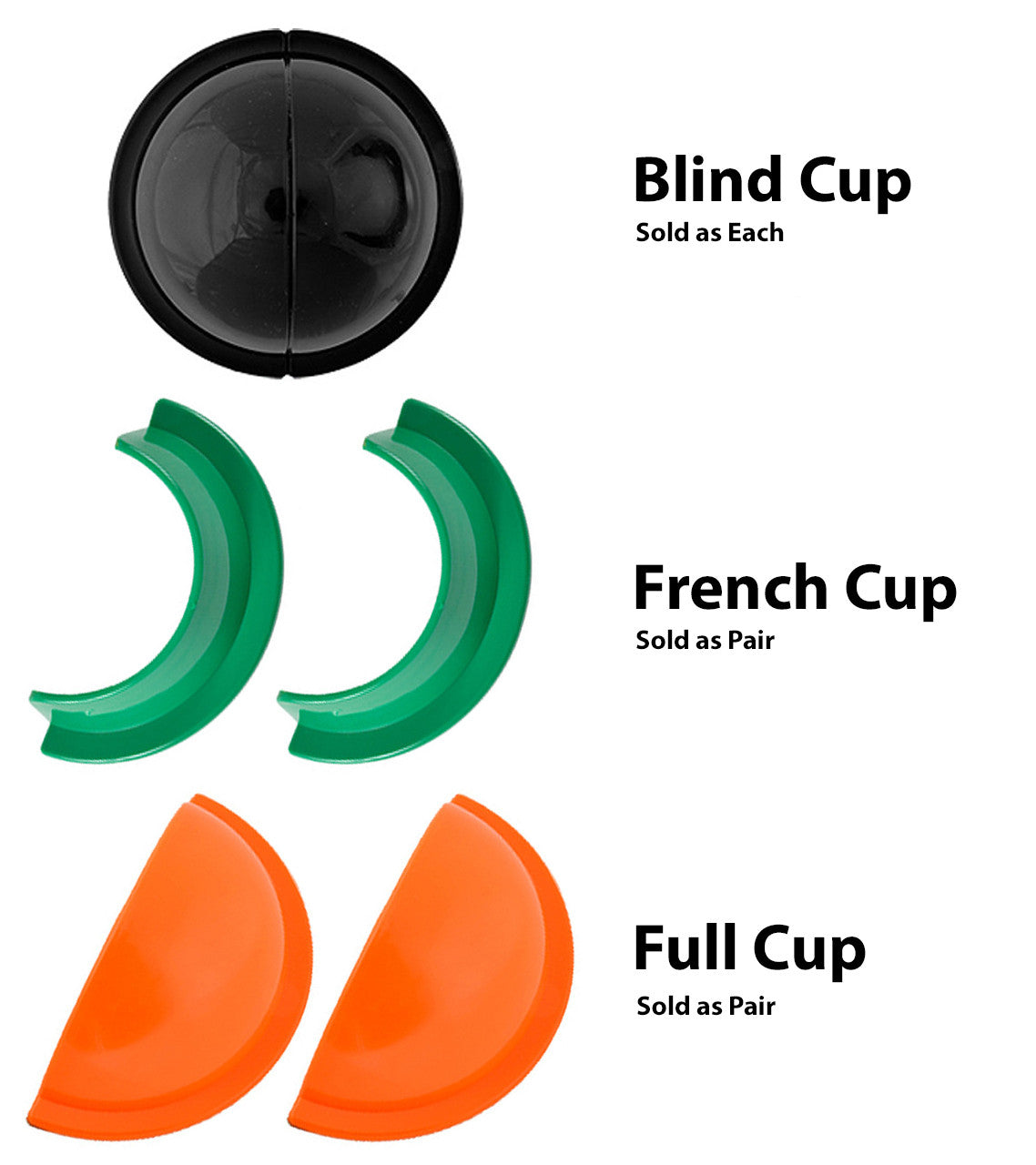 Vinyl Blinker Cups