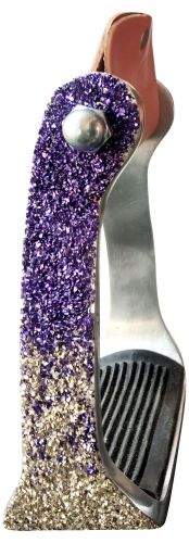 176908: Showman ®  Ombre Glitter Overlay Stirrups Primary Showman   