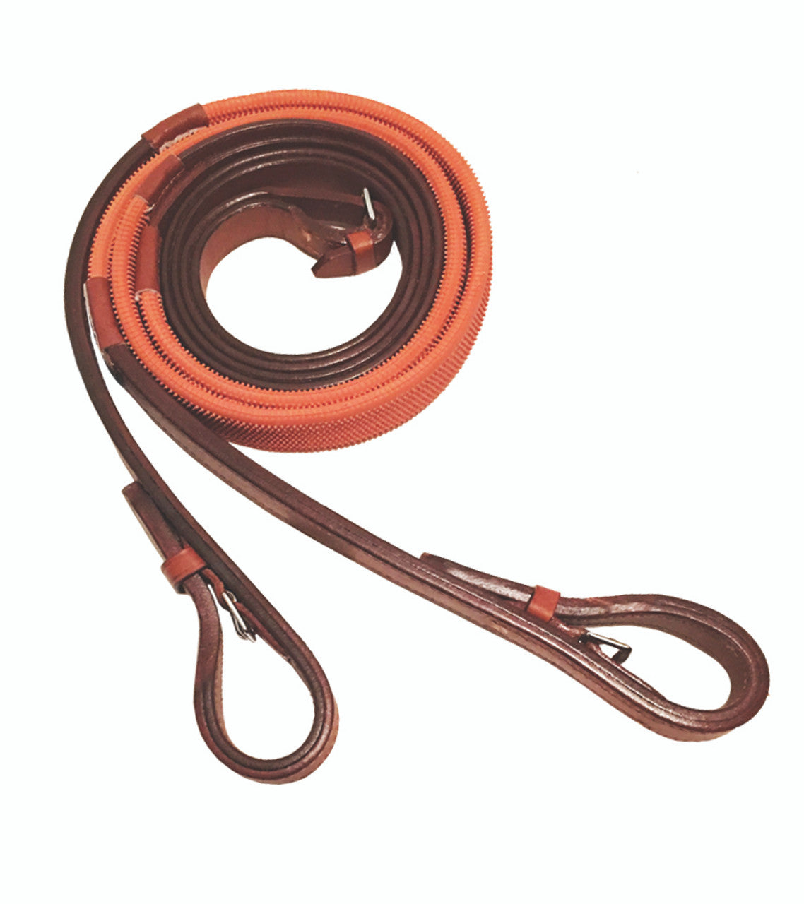 Buckle End Leather Race Reins