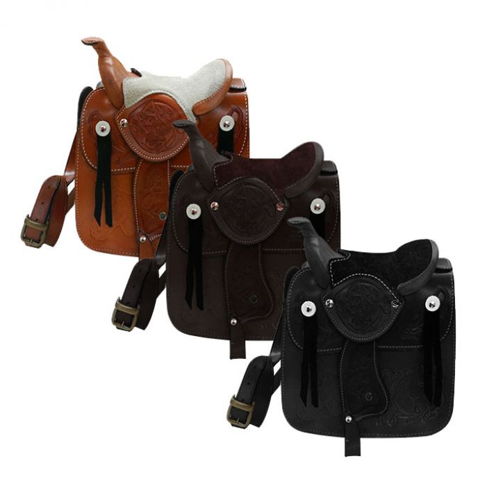 2020: Leather saddle purse Primary Showman Saddles and Tack   