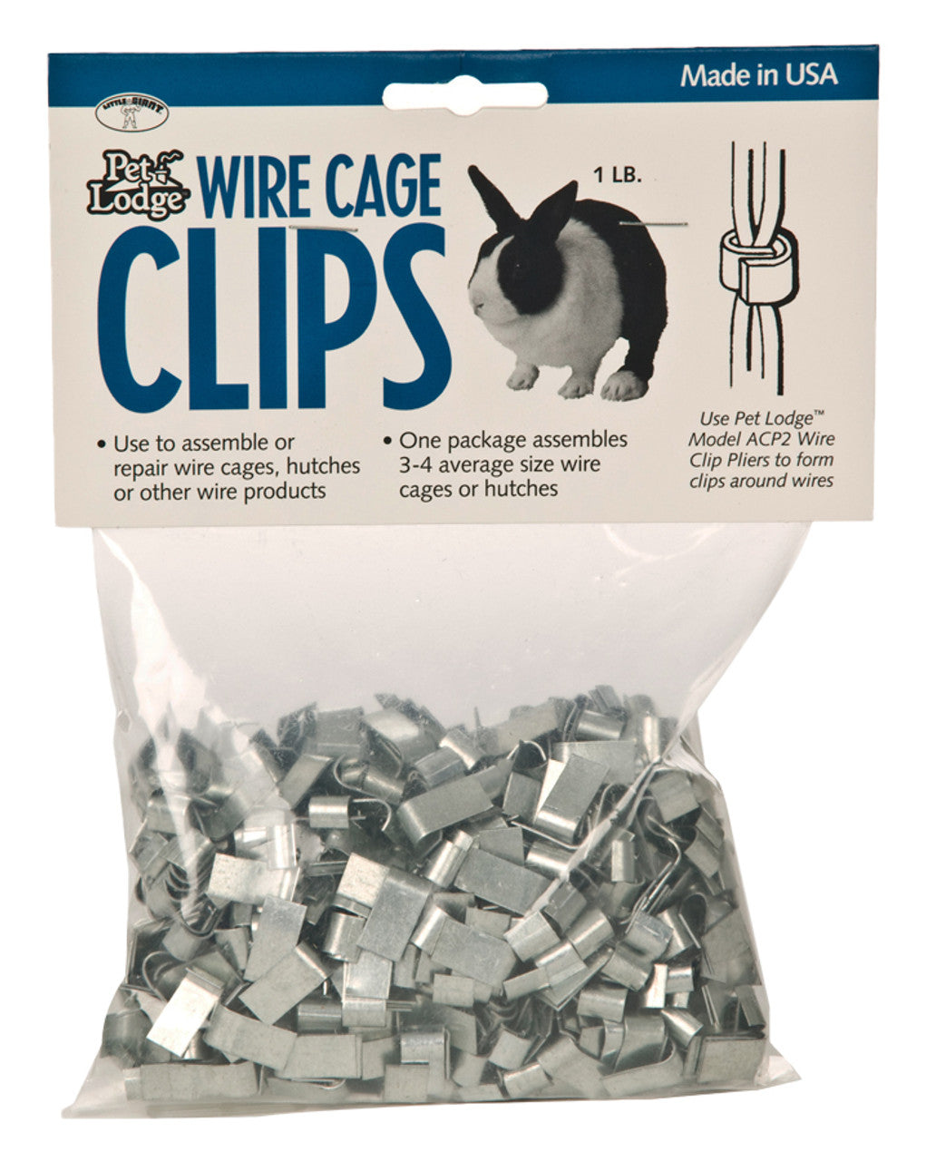 Pet Lodge™ Wire Cage Clips 1 lb. Bag