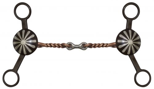 239018: Showman ® 5" Brown Steel Concho Bit with Dogbone Mouth Bits Showman   