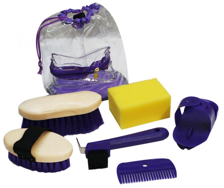 24002: Showman kid's size 6pc grooming kit Grooming Kit Showman   