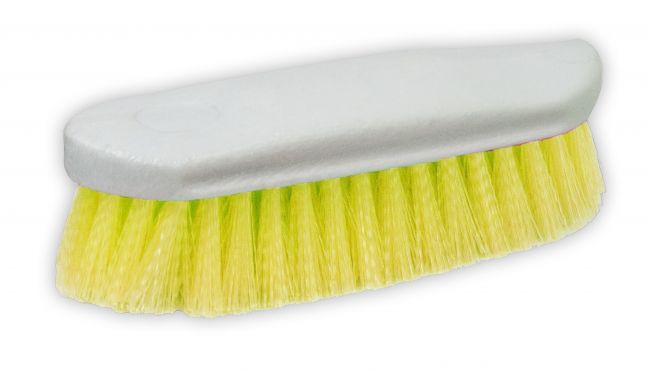 24525-2C: Neon color pack of 10 stiff bristle brushes Brush Showman Saddles and Tack   