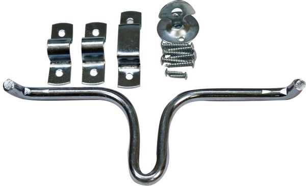 24810: 10" stall gate latch Primary Showman Saddles and Tack   