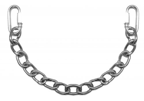 257202: 13" Stainless steel curb chain with quick links on both ends Bits Showman Saddles and Tack   