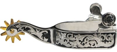 290510: Showman™ stainless steel spur with 1" band and 3" shank Western Spurs Showman   