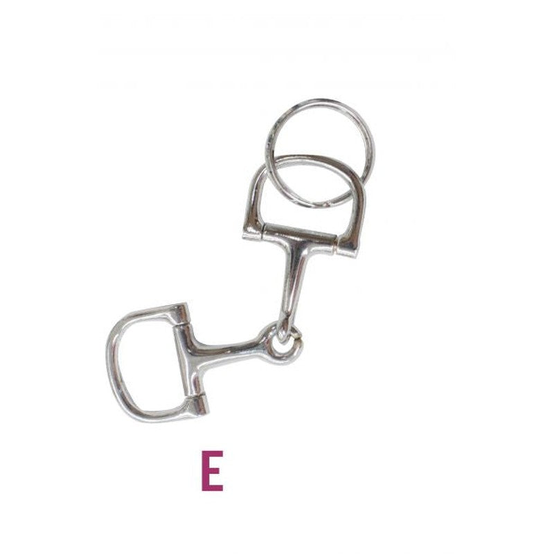 30671: Metal key chain comes in 5 styles Primary Showman Saddles and Tack   