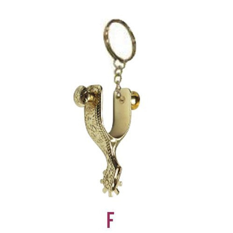 30671: Metal key chain comes in 5 styles Primary Showman Saddles and Tack   