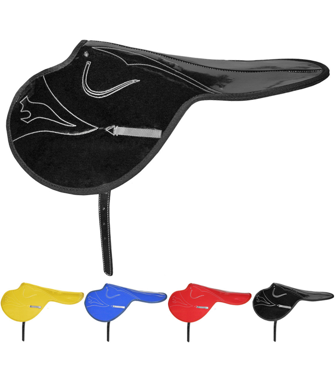 Clarino Thoroughbred Jockey Saddle 18oz