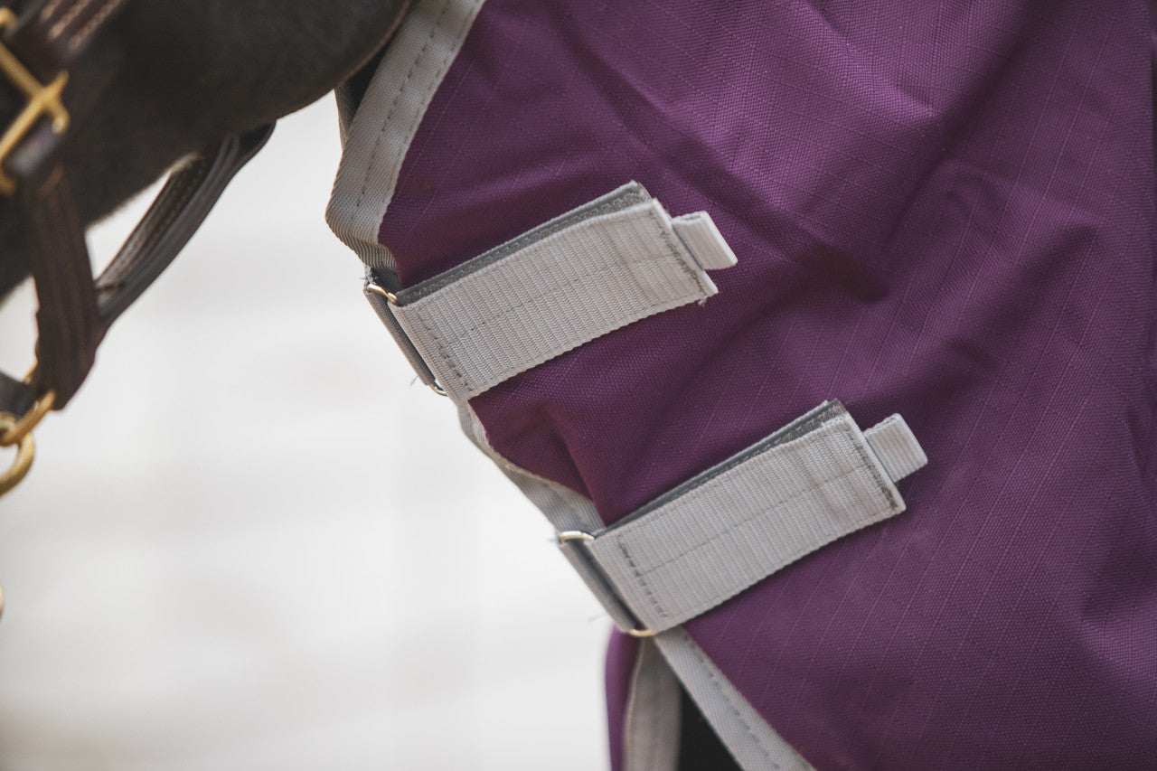 Boreas Purple Turnout Blanket 1200 Denier with 350gm Lining & Reflective Stripes