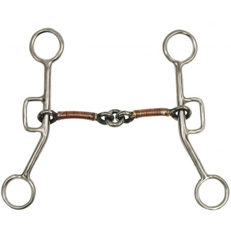 46230: Showman™ stainless steel sliding gag bit with 6 Bits Showman   