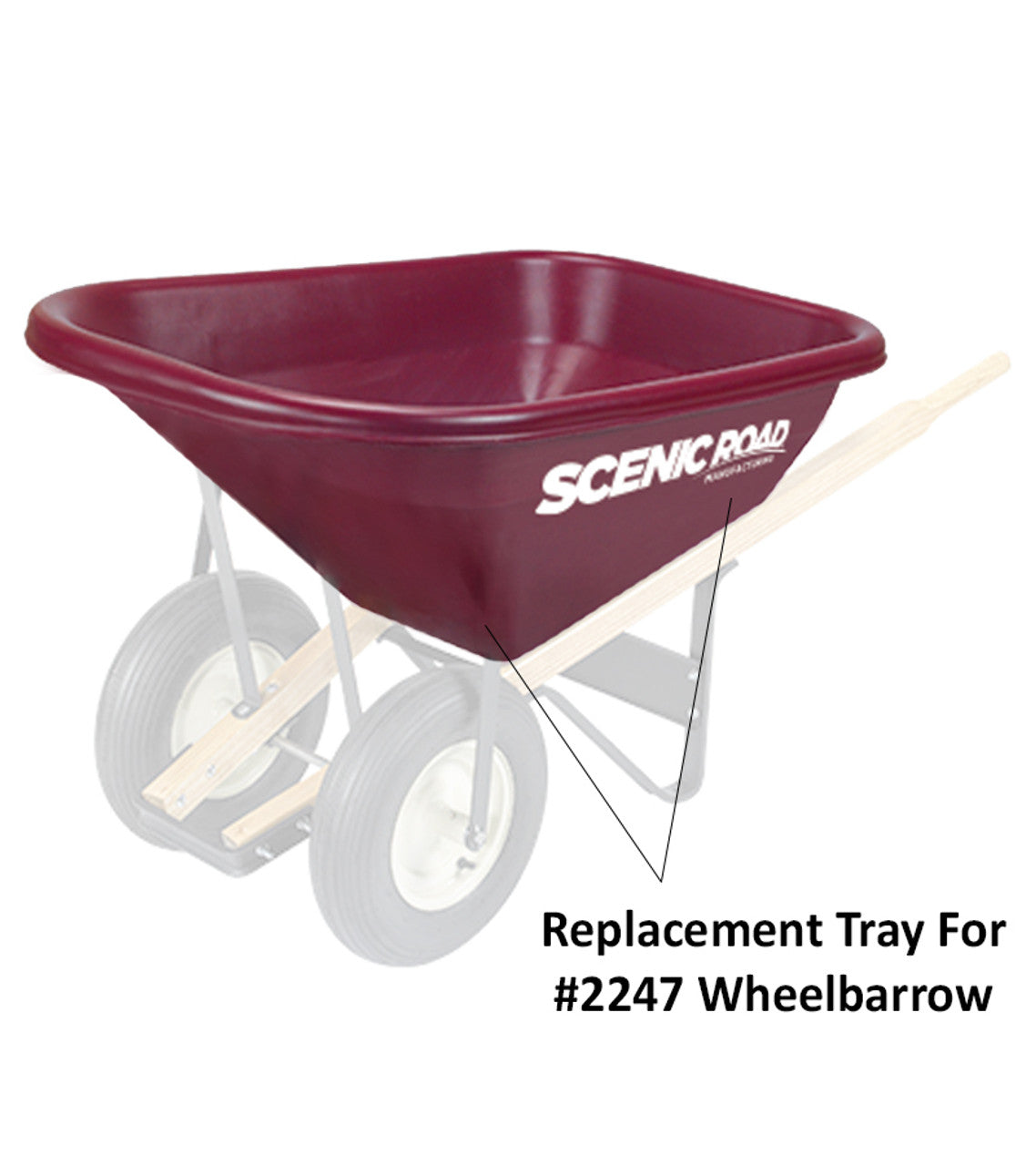 Tray Only for Scenic Road™ Wheelbarrow