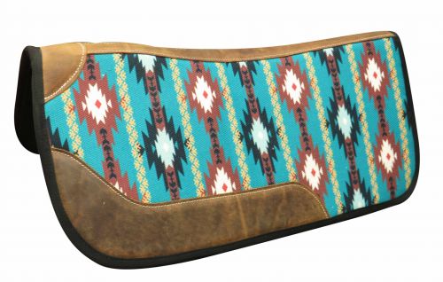 4958: Showman ® 31" x 32" Felt bottom Navajo saddle pad Western Saddle Pad Showman   