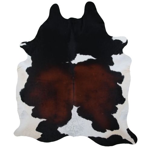 5069: LG/XL Brazilian Tri-Colored hair on cowhide rug Primary Showman Saddles and Tack   