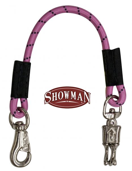 52984-2C: Showman ®  24" bungee trailer tie with quick release panic snap and heavy duty bull snap Primary Showman   