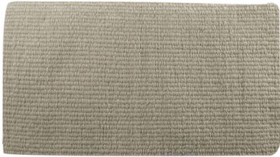 6011: Showman® 36" x 34" 100% New Zealand wool reversible show blanket Snow Blanket Showman   