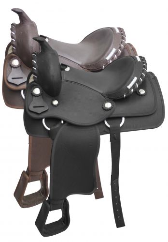 603912: **additional holes can be added to stirrup leathers** Youth Saddle Showman Saddles and Tack   