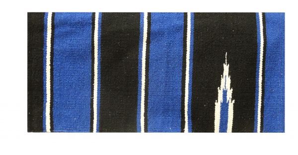 6122: Showman® 30" x 60" Navajo saddle blankets Saddle Blanket Showman Blue  