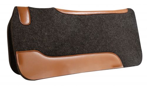 6280: Showman ® 32” x 31” 100% Mohair Wool Pad Western Saddle Pad Showman   