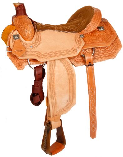 62816: 16" Showman™ Roping Saddle Primary Showman   