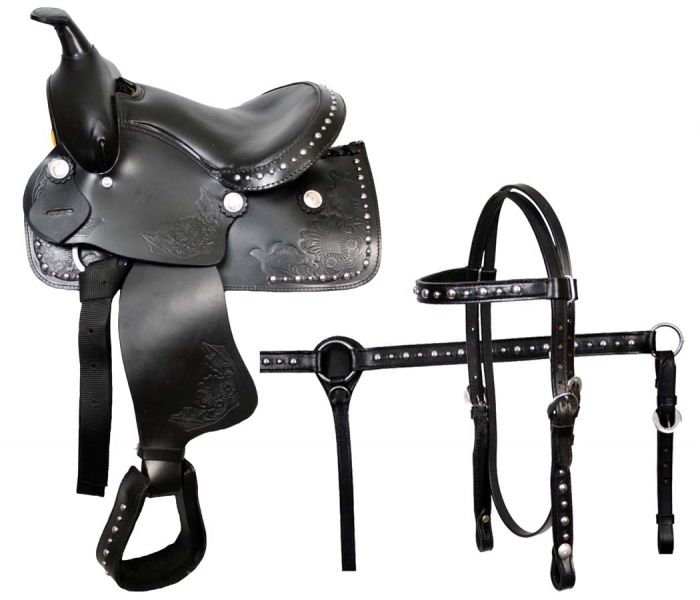 642012: 12" pony saddle with smooth leather seat Youth Saddle Showman Saddles and Tack   