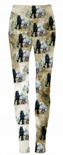 6462LEG: "Running Horses" leggings Primary Showman Saddles and Tack   