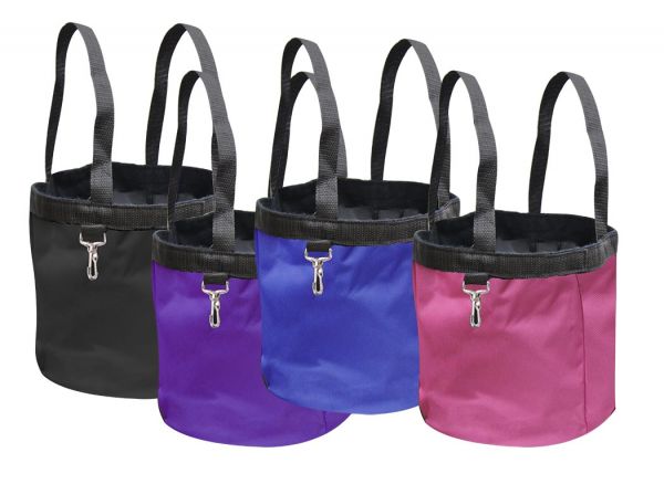 66-1828: Showman® Durable nylon grooming tote with 4 large pockets that fit most size brushes Tote Bag Showman   