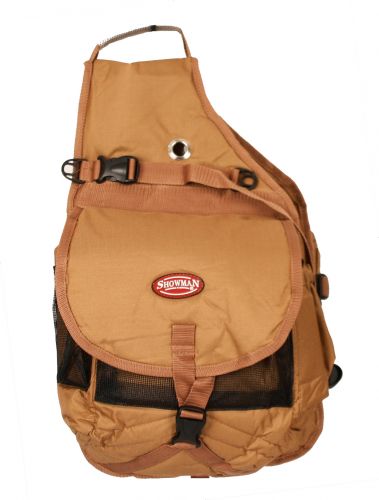 66-8828: Showman ® Nylon Deluxe Multi Pocket Saddle Bag Saddle Bag Showman   