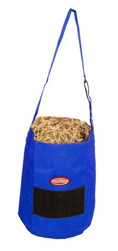 66-9328: Showman ® Nylon Feed Bag Hay Feeder Showman   
