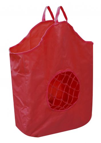 721827: Showman nylon cordura hay bag with 10" opening poly rope center Hay Feeder Showman   