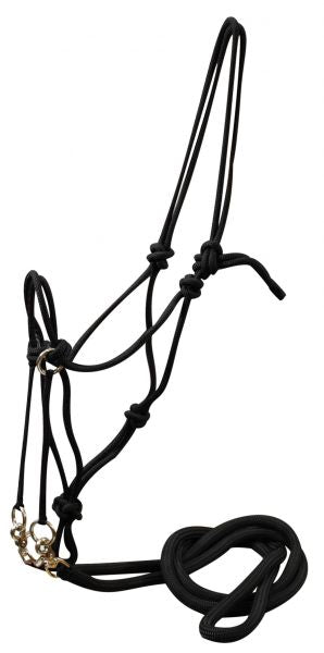 722769-1: Showman™ nylon rope bitless bridle Primary Showman   