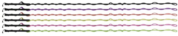 744502: PVC handle lunge whip with 5 Whip Showman Saddles and Tack   