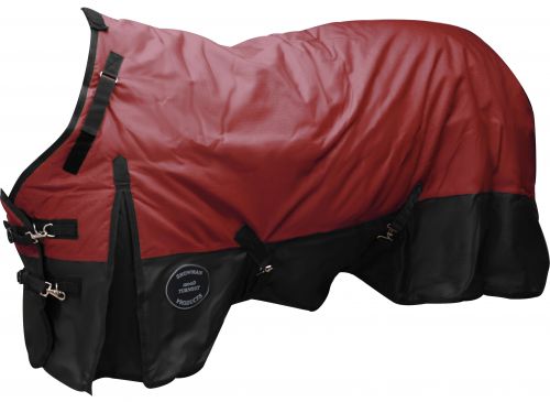 75206: The Waterproof and Breathable Showman ® Perfect Fit 1200 Denier Turnout Blanket Horse Blanket Showman   