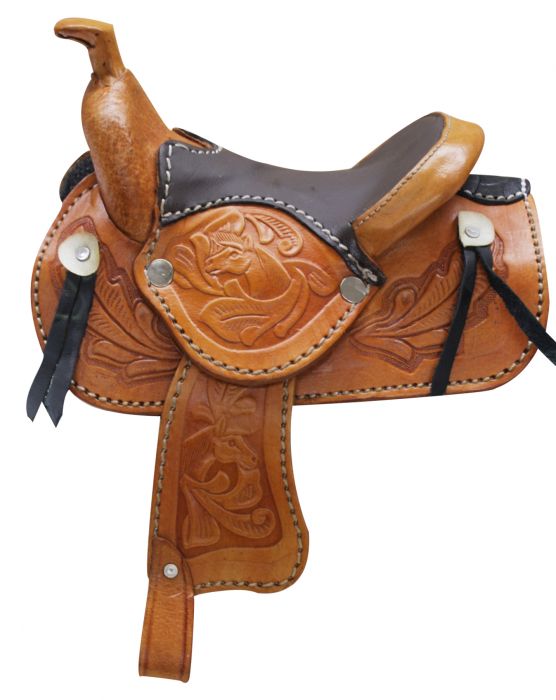 9156: Small Decorative Saddle Primary Showman Saddles and Tack   