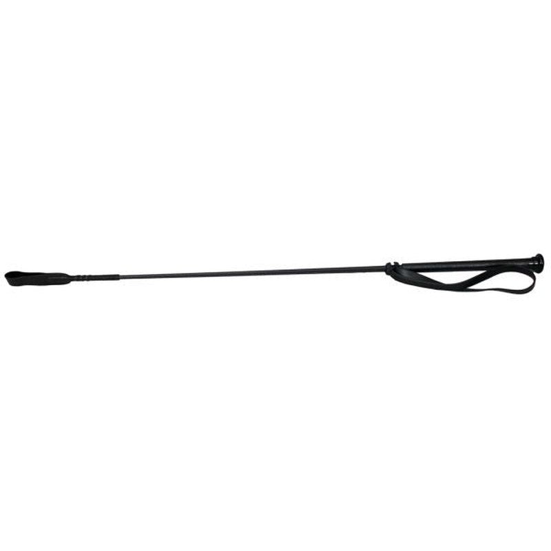 99331: Black 26" crop molded reinforced plastic shaft and handle with molded plastic tip and wrist Whip Showman Saddles and Tack   