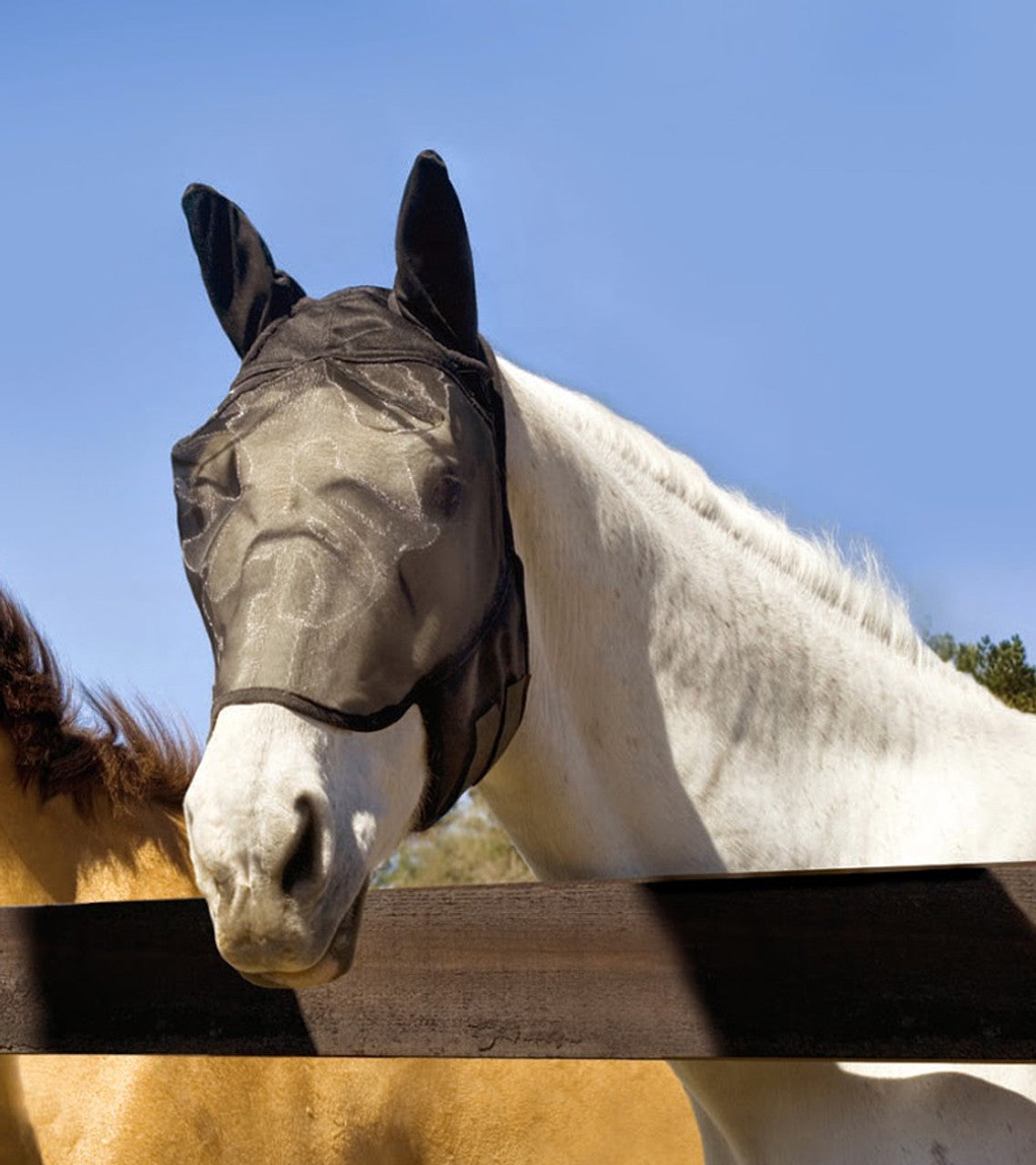 Absorbine UltraShield Fly Mask With Ears-TexanSaddles.com