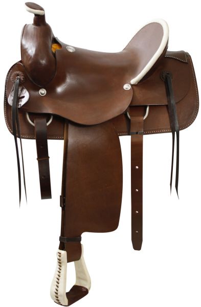Circle S Roping Style Saddle With Hard Leather Seat 016 Roping Style Circle S   