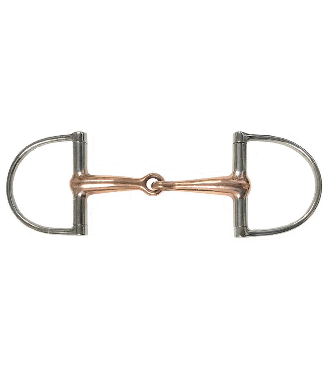 Copper Mouth Dee Ring Racing Bit-TexanSaddles.com