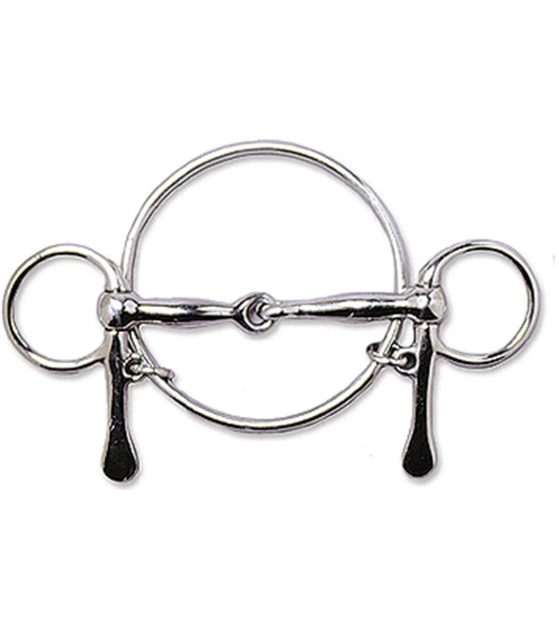 Dexter Ring Half Cheek Bit-TexanSaddles.com