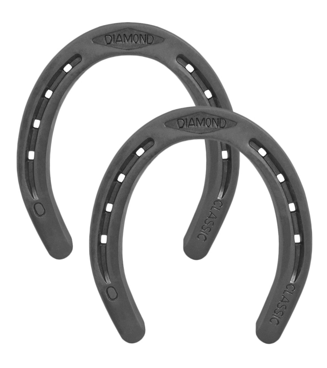 Diamond Classic Plain Horseshoes-TexanSaddles.com