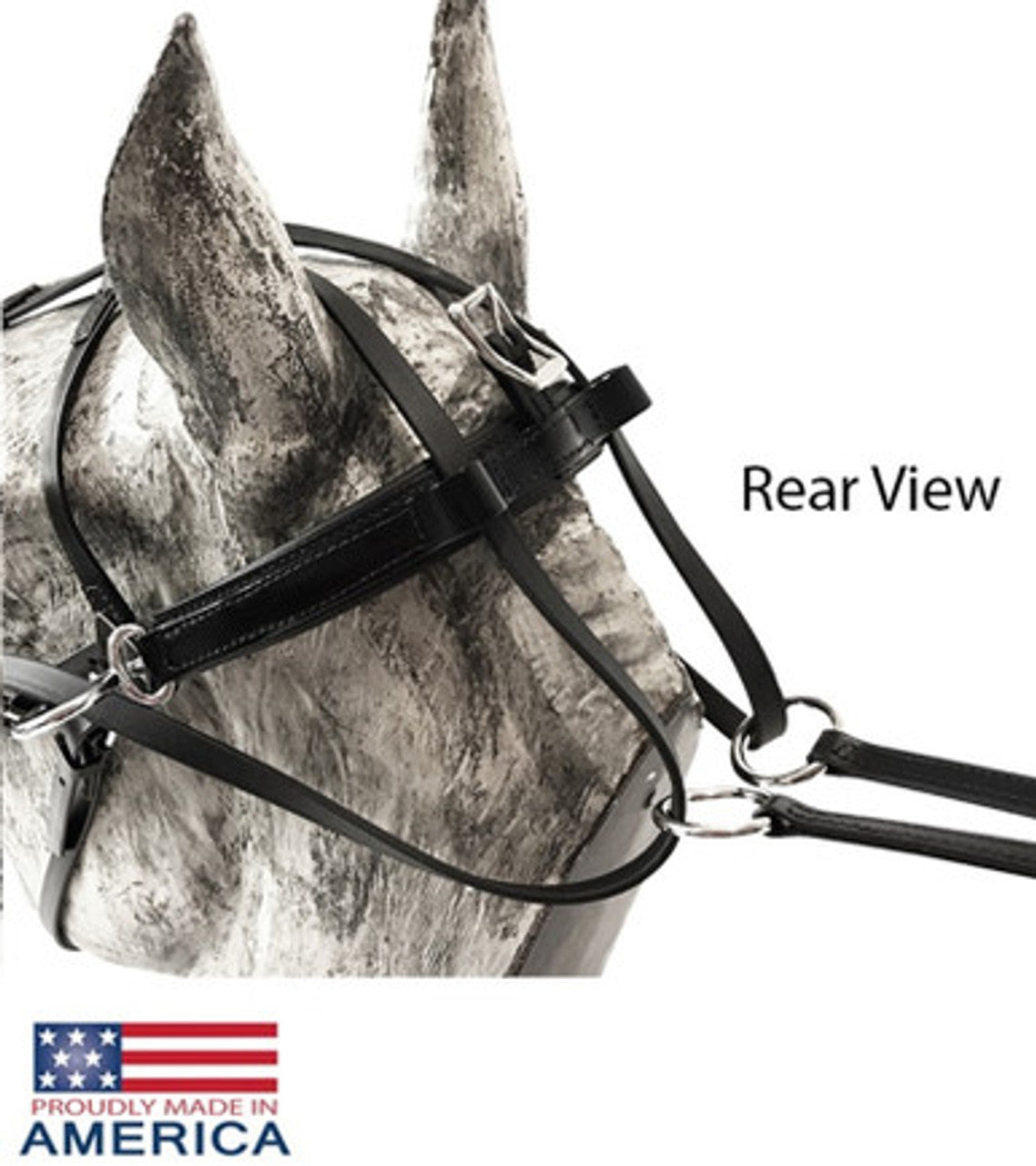 Feather-Weight US Style Double Overcheck Bridle