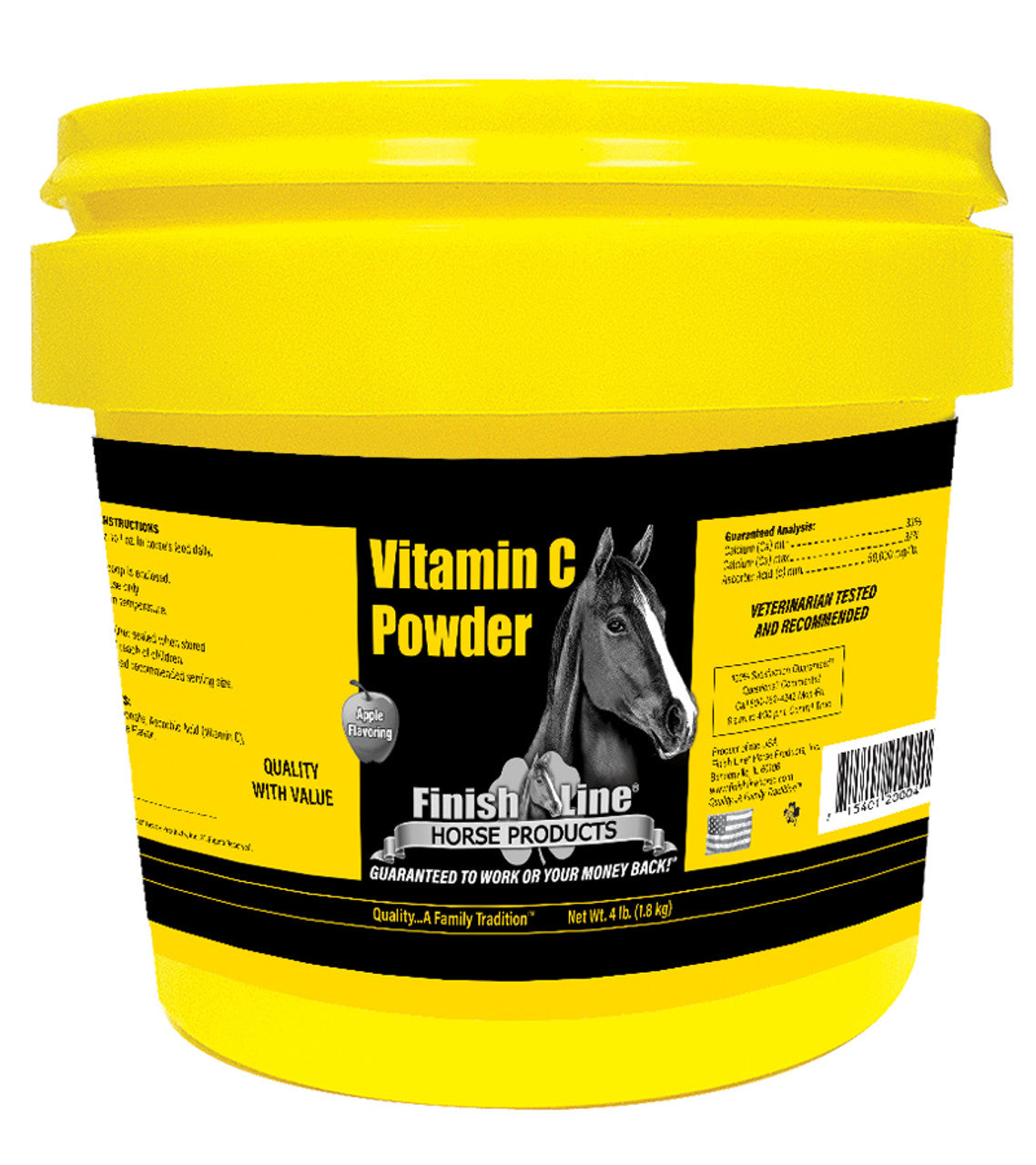 Finish Line® Vitamin C Powder 4 lb.-TexanSaddles.com