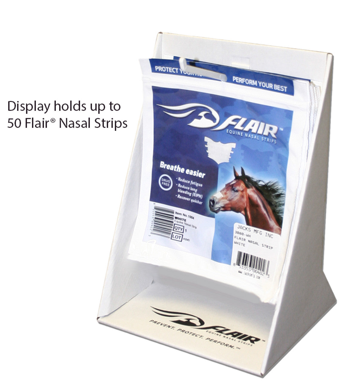 Flair® Equine Nasal Strips POS Display for #3080 & #3081-TexanSaddles.com