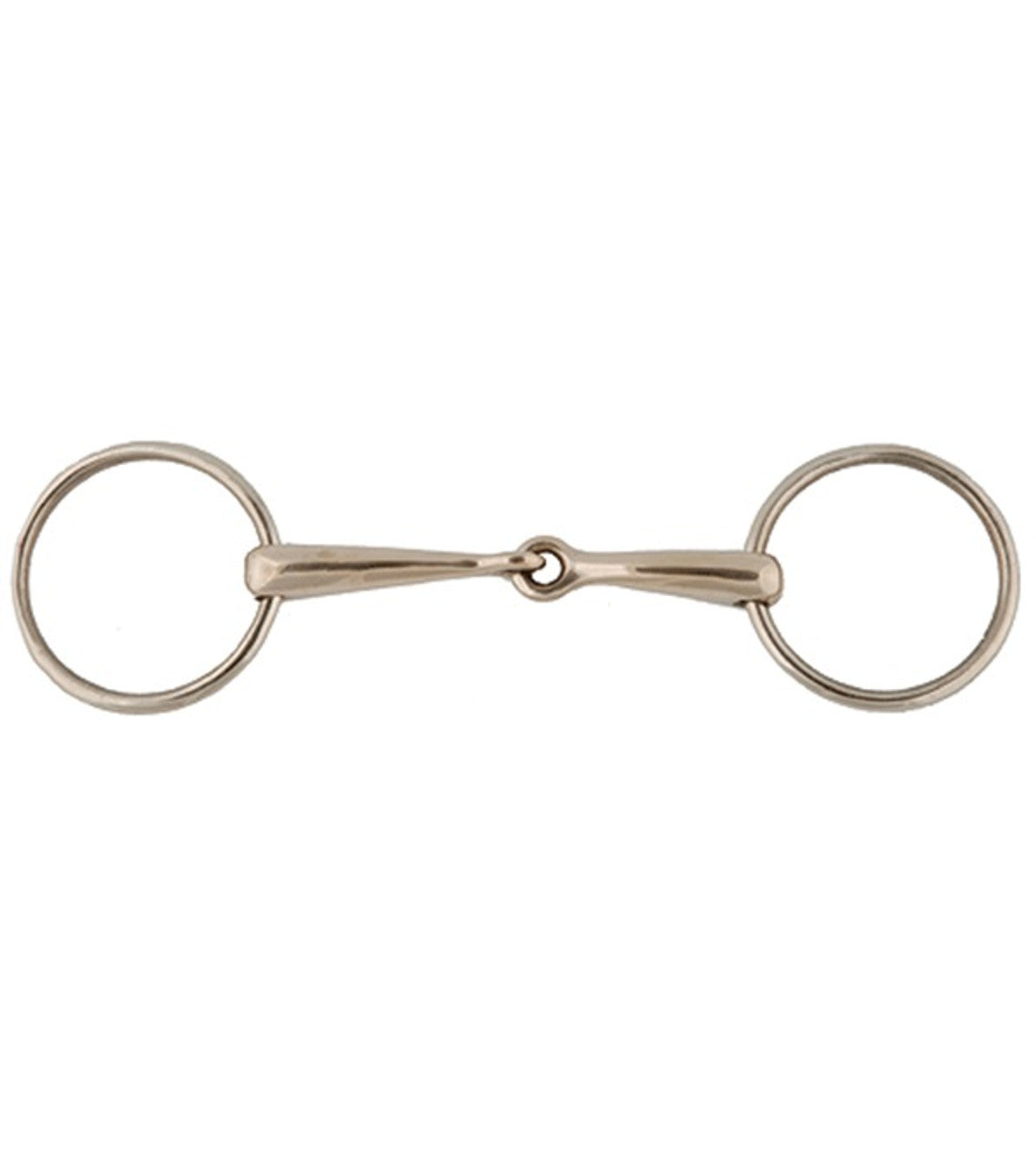 German Silver Loose Ring Snaffle Bit-TexanSaddles.com