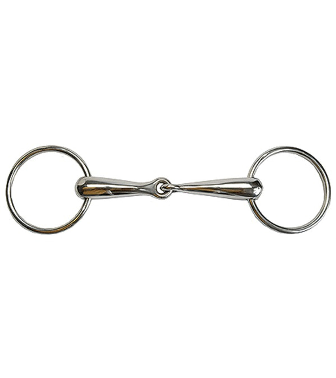 Hollow Mouth Loose Ring Snaffle Bit-TexanSaddles.com