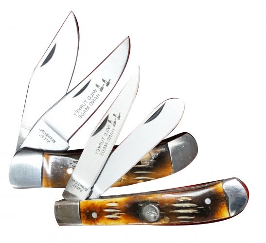 KT-6514-7114: 2 Piece -2 blade pocket knife set Primary Showman Saddles and Tack   