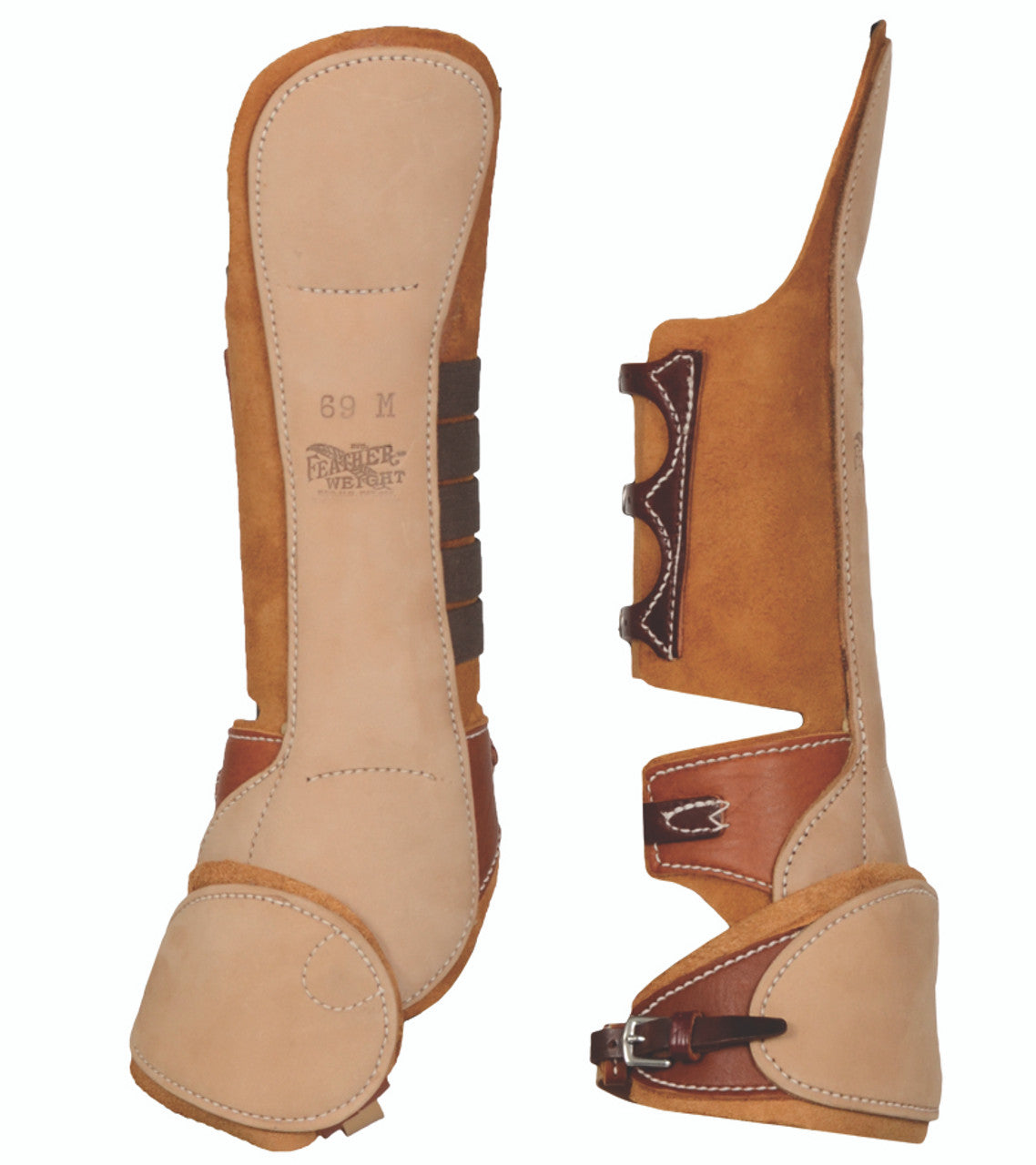 LITE-N-TUFF Feather-Weight Half Hock Shin & Ankle Boots-TexanSaddles.com